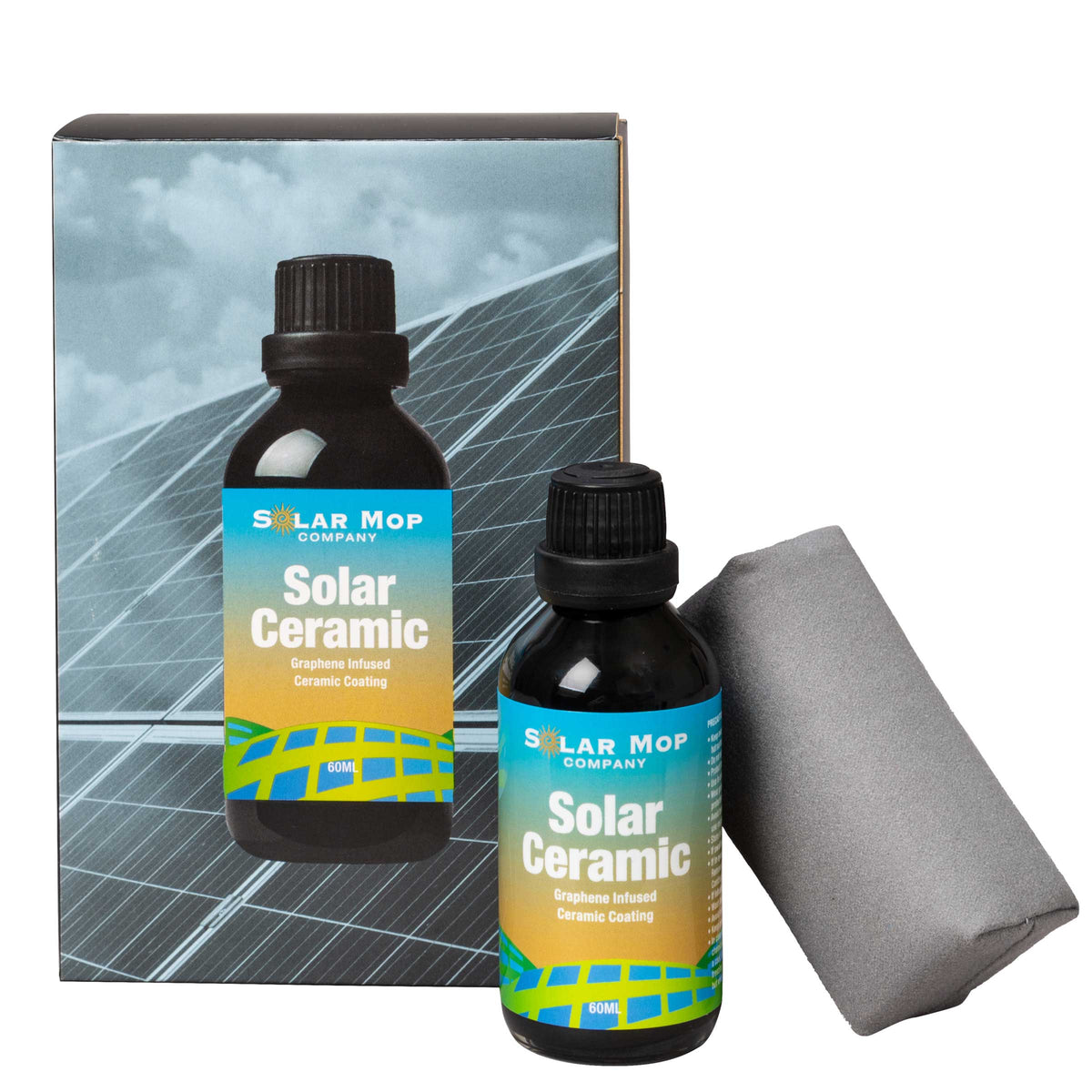 Graphene Infused Ceramic Coating - 60ml for Solar Panels