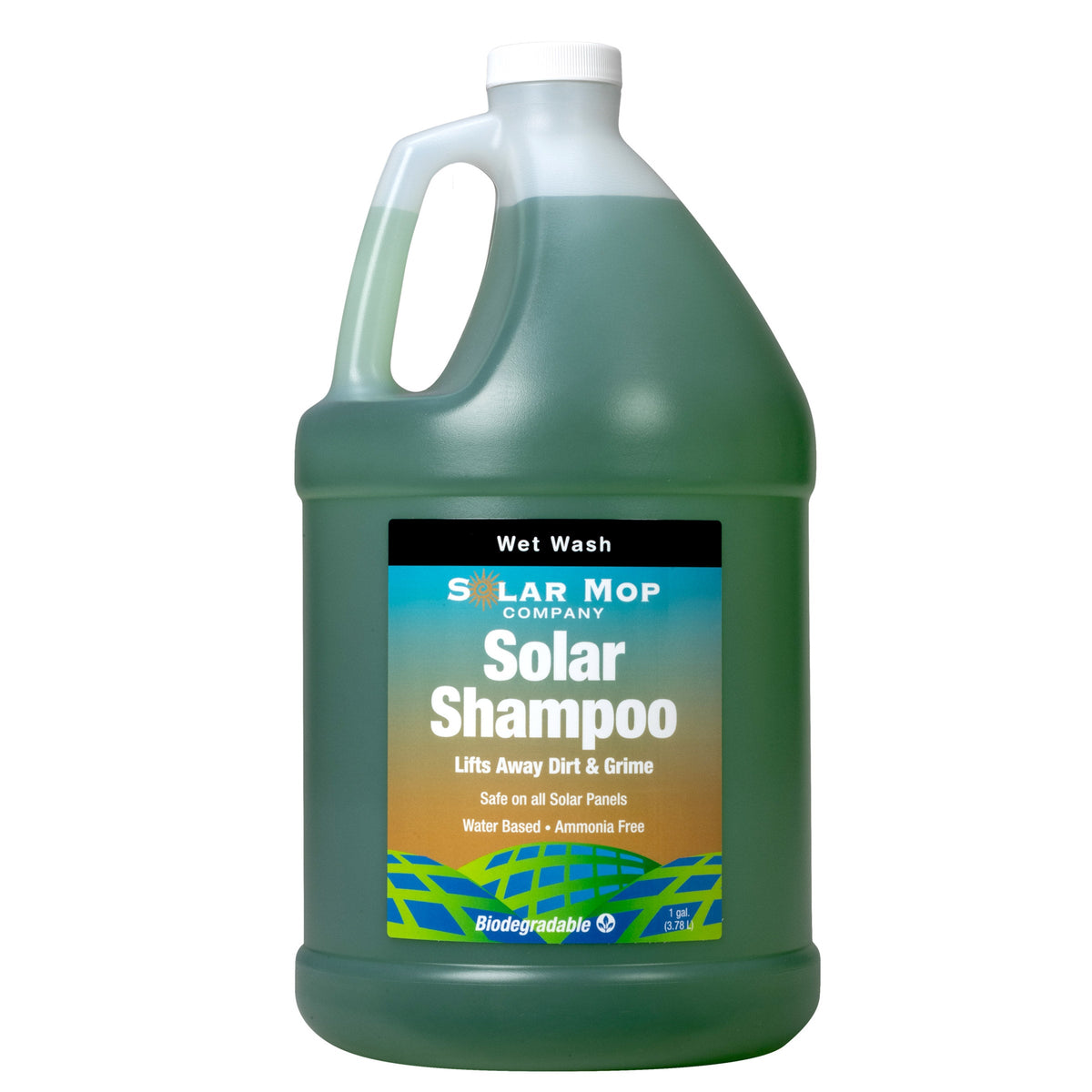 Solar Panel Shampoo Cleaner - Biodegradable Formula for Removing Dirt and Grime
