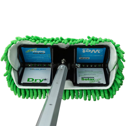 Wet or Waterless Solar Mop - Solar Panel Cleaning Solution