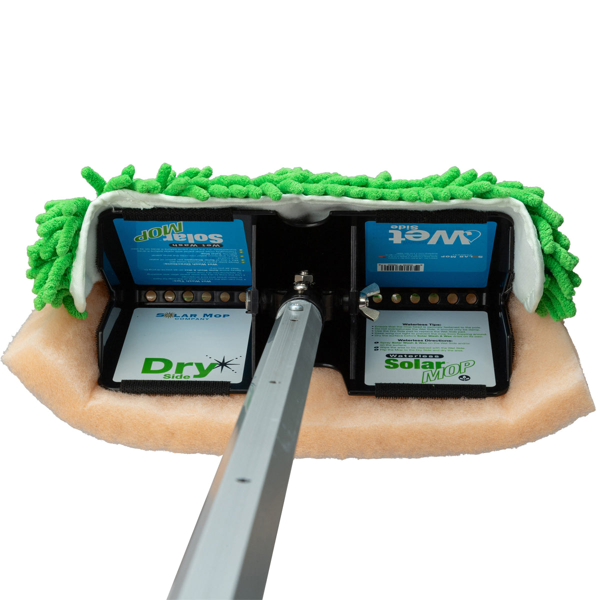 Wet or Waterless Solar Mop - Solar Panel Cleaning Solution