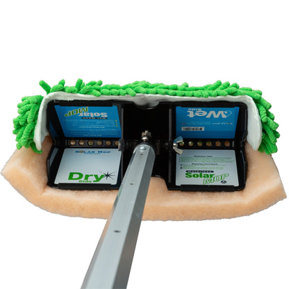 Wet or Waterless Solar Mop - Solar Panel Cleaning Solution