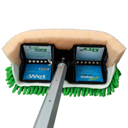 Wet or Waterless Solar Mop - Solar Panel Cleaning Solution